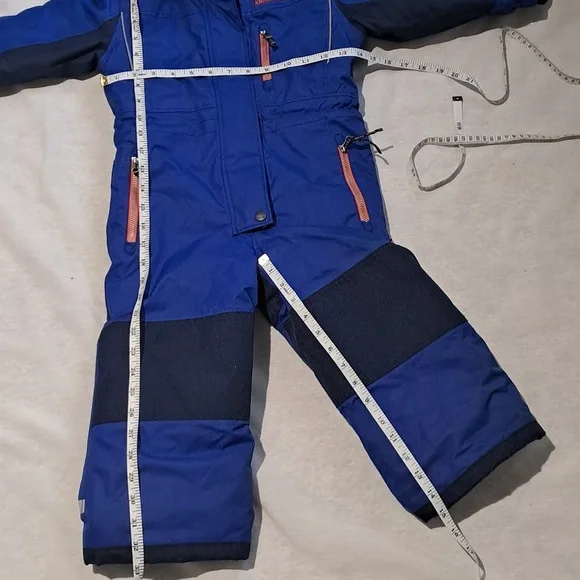 Kamik Boys/Girls Snow/Ski Suit. Size 3. Blue With Orange. - Picture 14 of 16